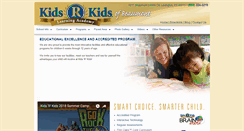 Desktop Screenshot of kidsrkidsky.com